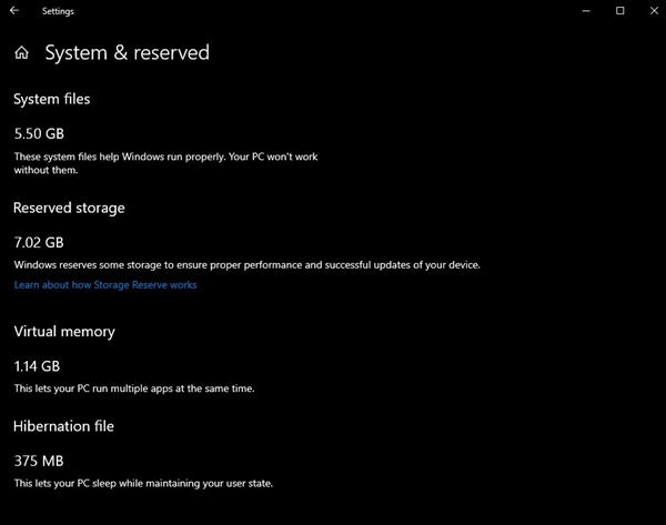 Windows 10 19H1新版18312推送：預留存儲上線、重置UI調整